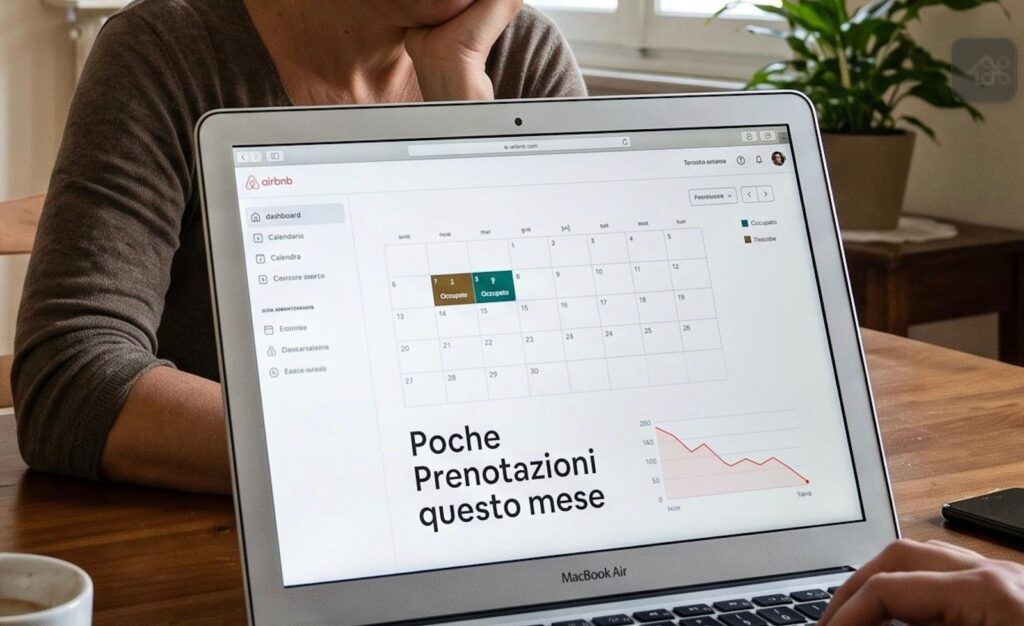 airbnb poche prenotazioni